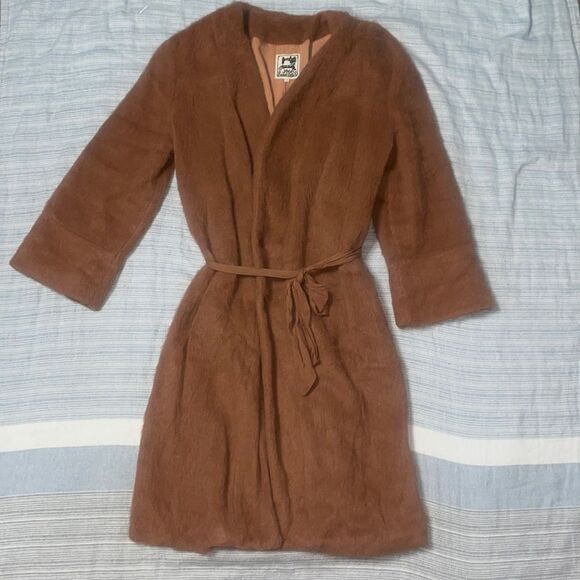Jaase Teddy Coat - Toffee - Picture 6 of 11